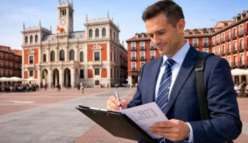 Administrador de fincas colegiado gestionando una comunidad en Valladolid